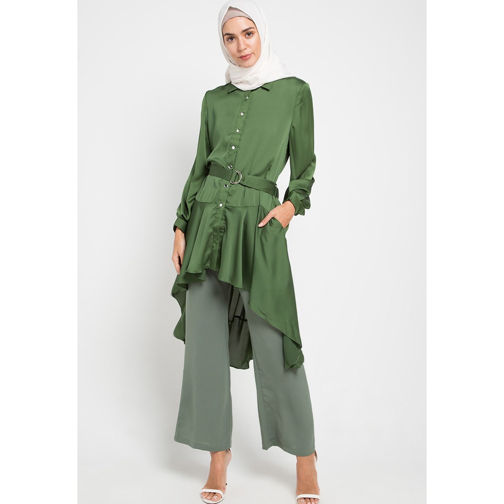 Allea Itang Yunasz /Devana Tunic / Atasan Wanita - Hijab Fashion Muslim