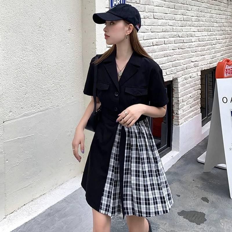 DRESS FASHION HNJ DRES LES SAMPING KOTAK 1289