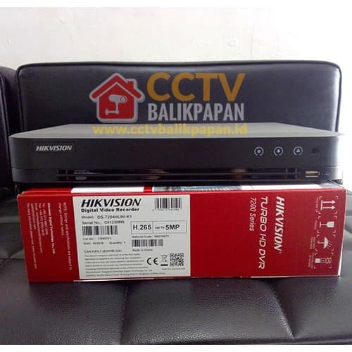 DVR CCTV Hikvision DS-7204HUHI-K1 4Channel Balikpapan