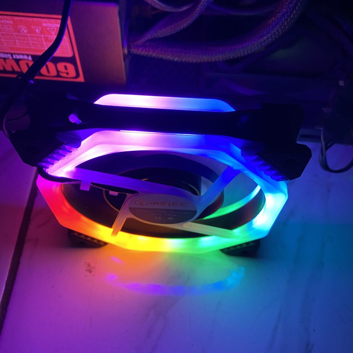 Mejec Fan Case 12Cm L-03 Andromeda RGB Static