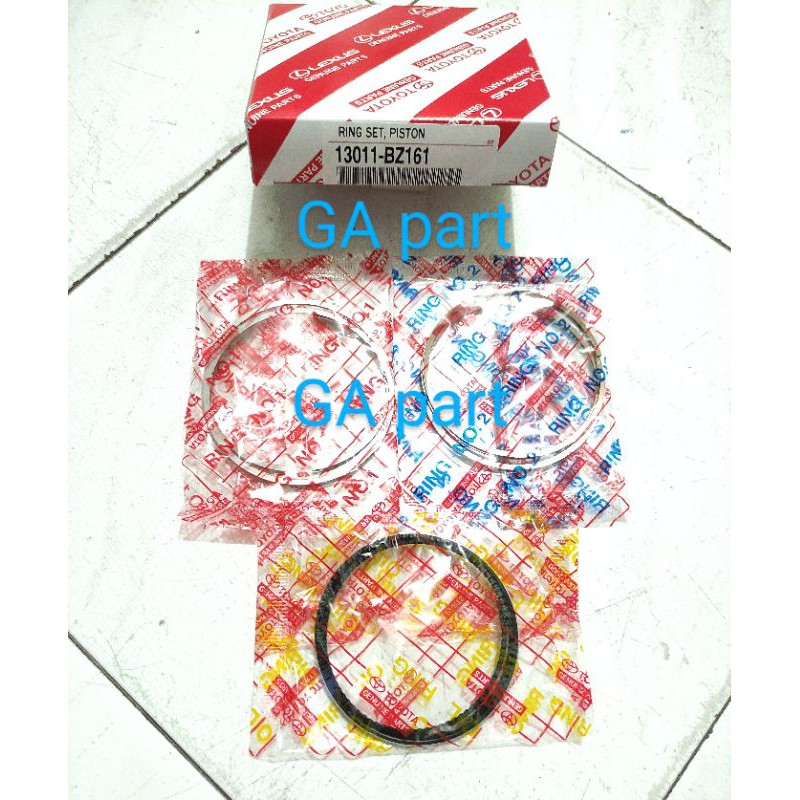 ring piston seher agya ayla sigra new vvti 1000cc 1KR