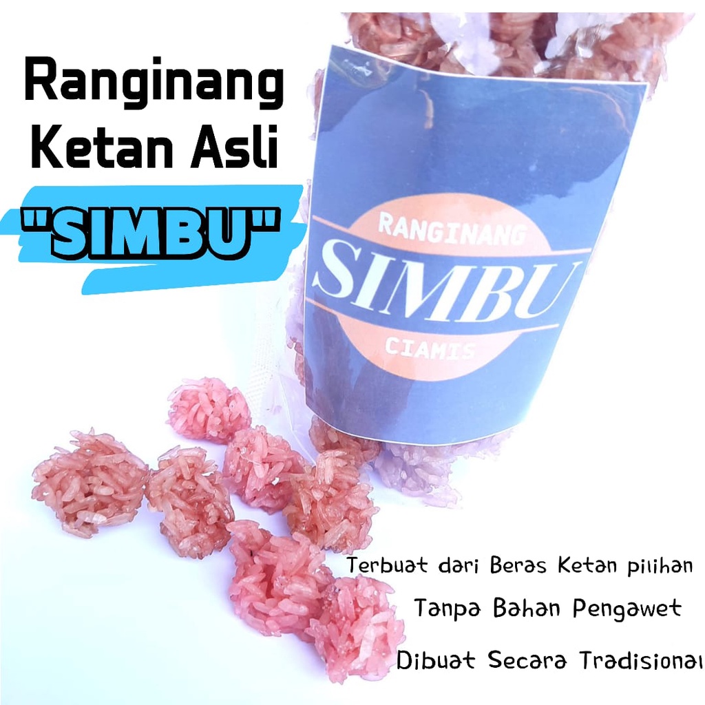 

Rengginang Raginang mentah ketan asli mini renyak mengembang