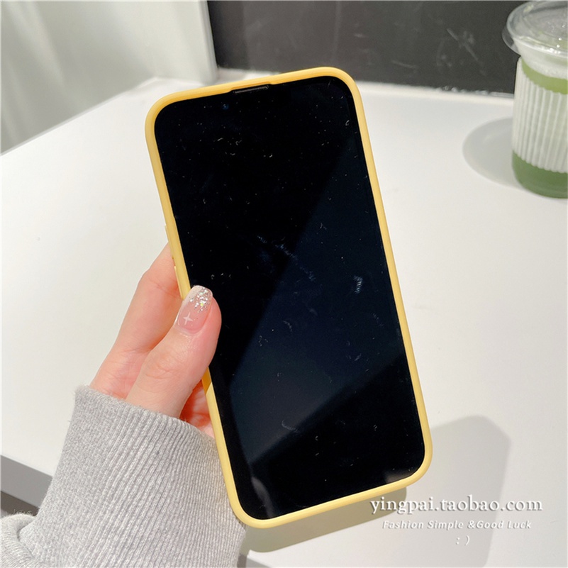 Soft Case Pelindung Kamera Bahan Silikon Bentuk Persegi 3D Warna Solid Untuk IPhone 14 13 12 11 Pro Max SE 2020 Xr X Xs Max 7 8 6 6s Plus