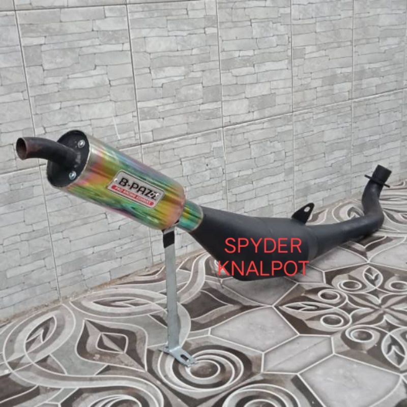 Knalpot standar racing Suzuki Tornado Gs/Gx Bravo RC 100 Yamaha Alfa knalpot B-Pazz