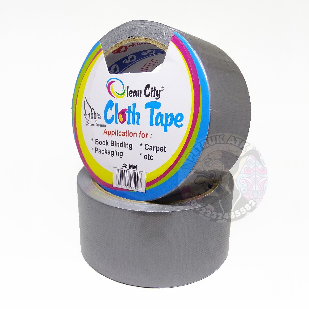 

[ROL] LAKBAN CLOTH TAPE LINEN TAPE 2 INCH 48 MM OLEAN CITY