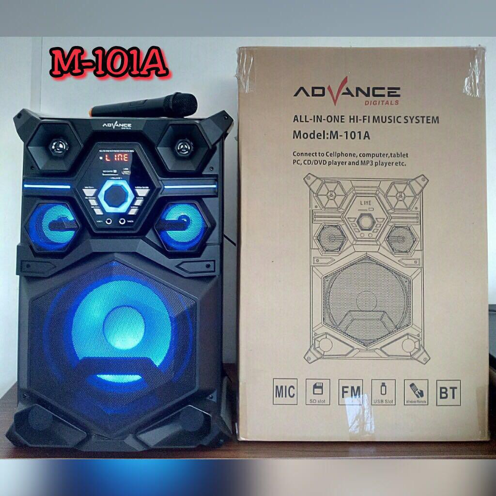 Speaker Bomba Mega Bass Advance M101A