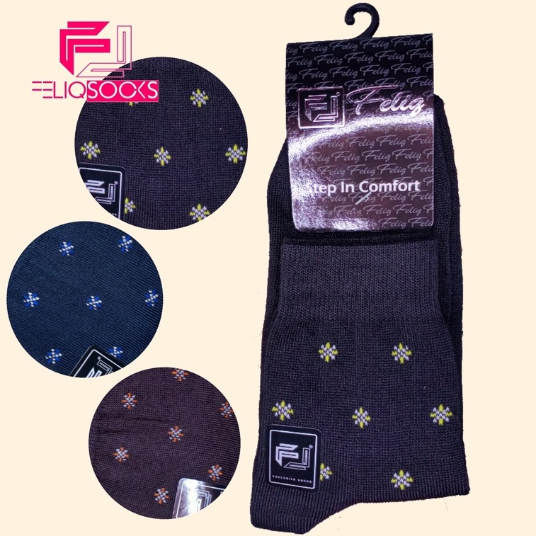 Feliq, Kaos Kaki Kantor MOTIF, All size Dewasa Unisex Bely Komputer