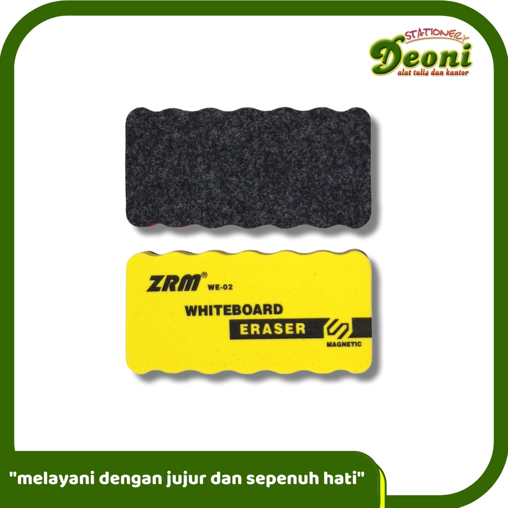 

ZRM WE-02 Whiteboard Eraser Magnetic / Penghapus