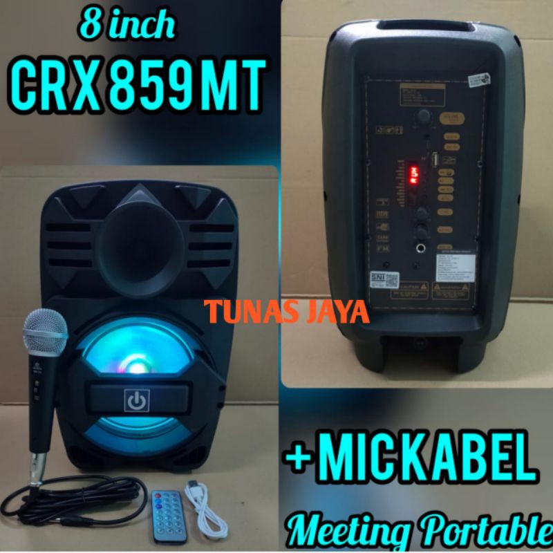 SPEAKER PORTABLE MEETING CRIMSON CRX859MT SPEAKER 8INCH CRIMSON CRX 859MT