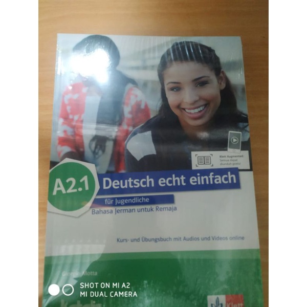 Buku Bahasa Jerman  Deutsch echt einfach A2.1Kamus Bahasa Jerman Buku Belajar Bahasa Jerman