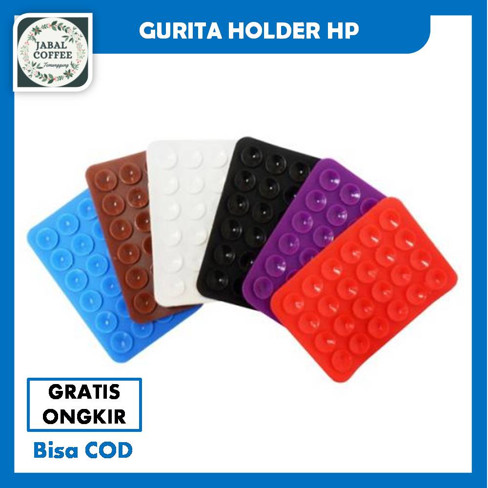 Holder Tempelan HP / Perekat Handphone HP Gojek / Gurita Tempelan HP / Tempelan Gurita J130