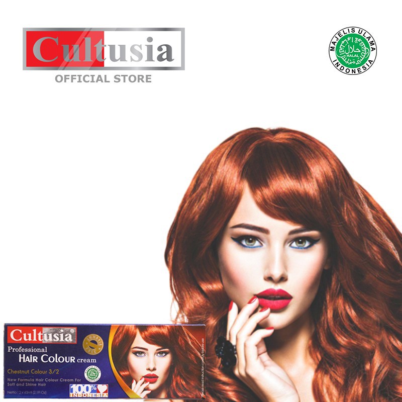 Cultusia Hair Color Chestnut 3 2 60 ML