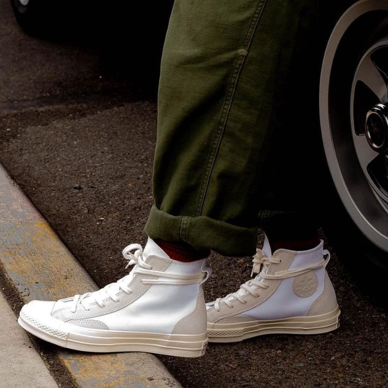 Converse Chuck Taylor All Star 70s High Final Club White Egret BNIB RESMI 100% ORIGINAL