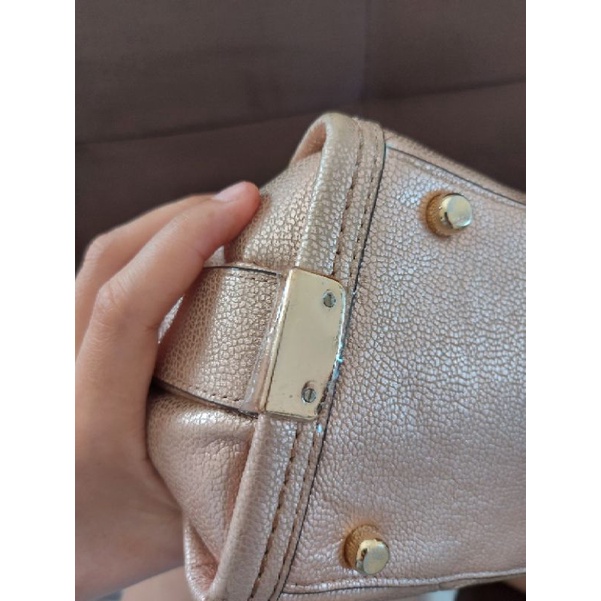 SOLD Preloved Coach Swagger27 Pacthwork Rosegold