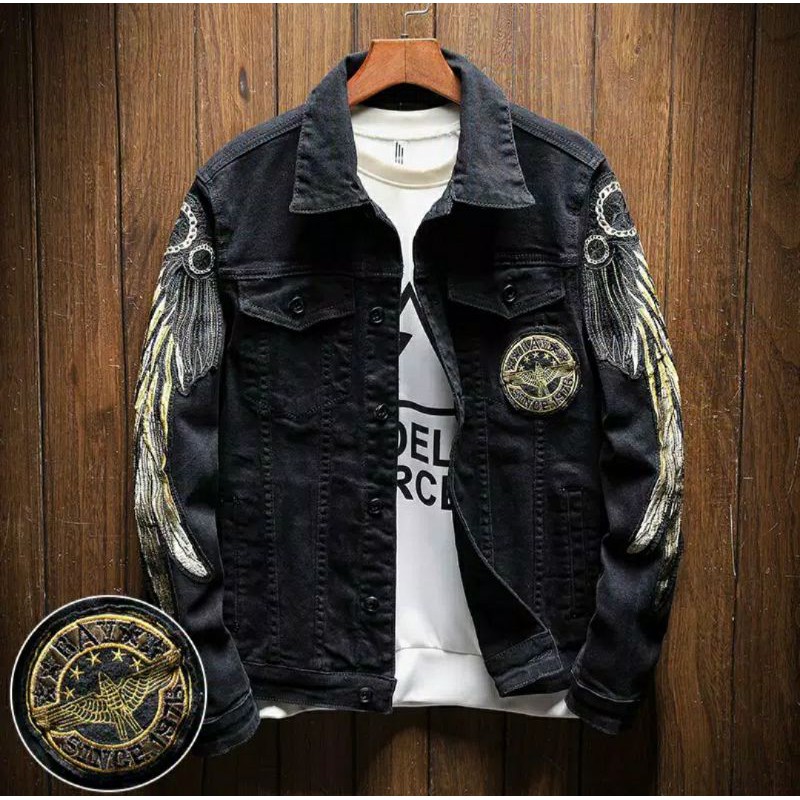 JAKET DENIM MARCELO BURLON