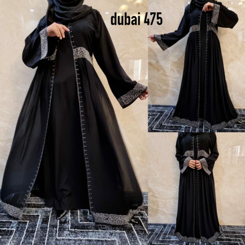 Abaya muslimah, Abaya Dubai 475