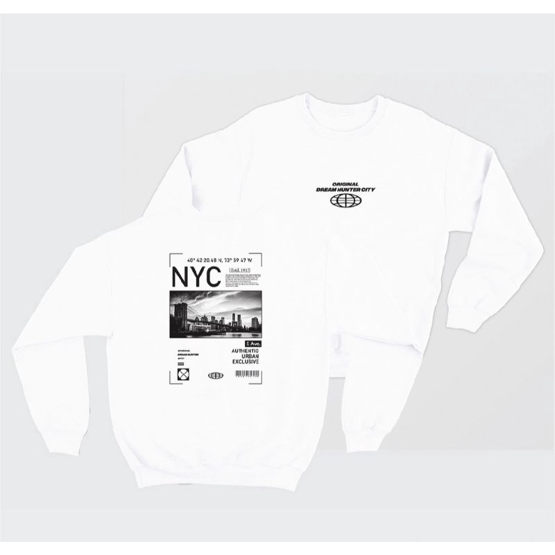 Sweater crewneck unisex (NYC)