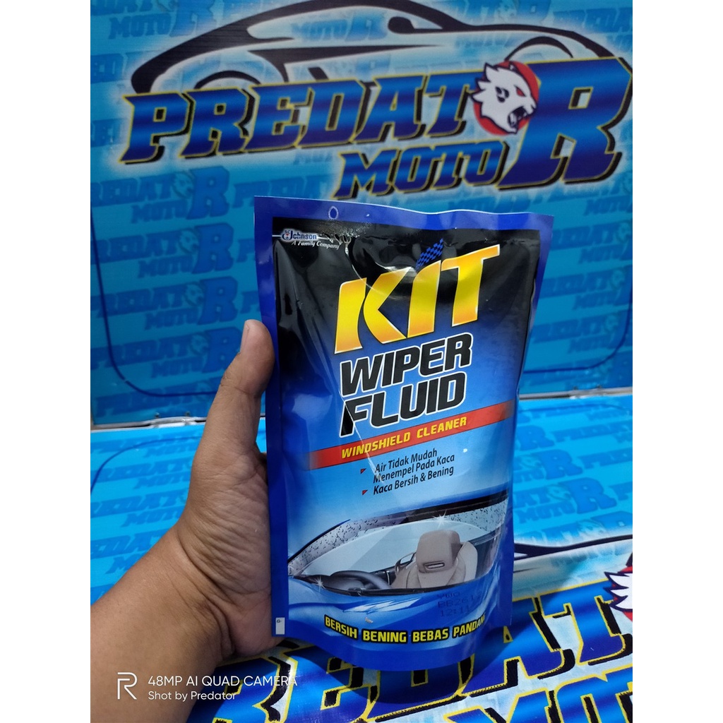 CAIRAN WIPER PEMBERSIH KACA MOBIL BENING BEBAS PANDANG KIT WIPER FLUID