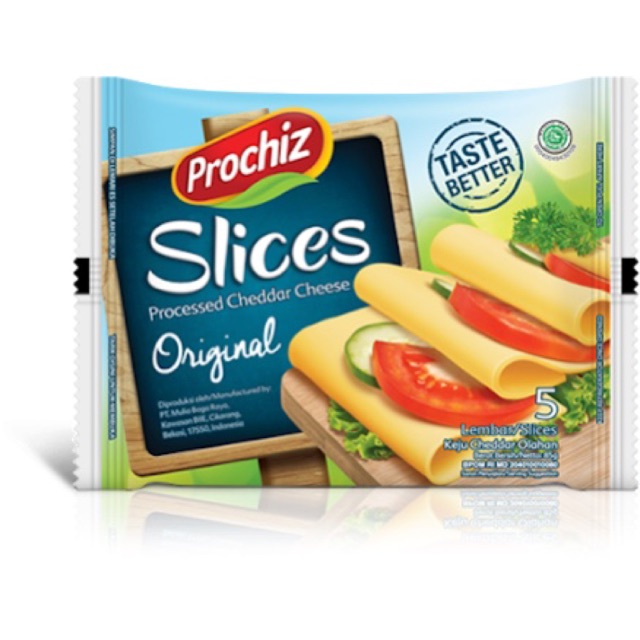 

Promo keju Prochiz slice 5 / keju lembaran isi 5