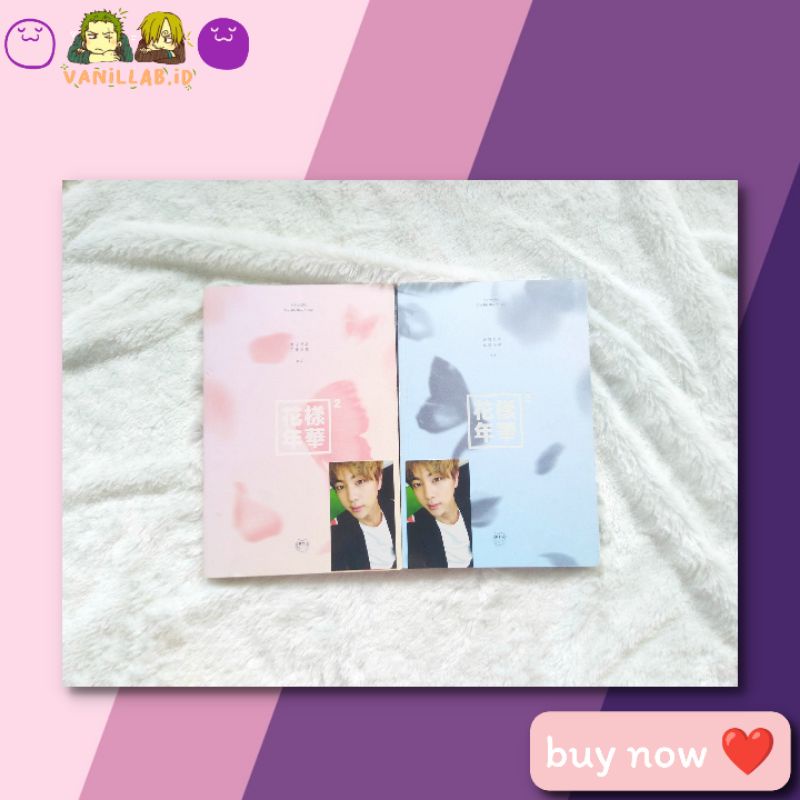ALBUM BTS HYYH PART PT 2 PT2 PC PHOTOCARD JIN SEOKJIN FULLSET UNSEALED