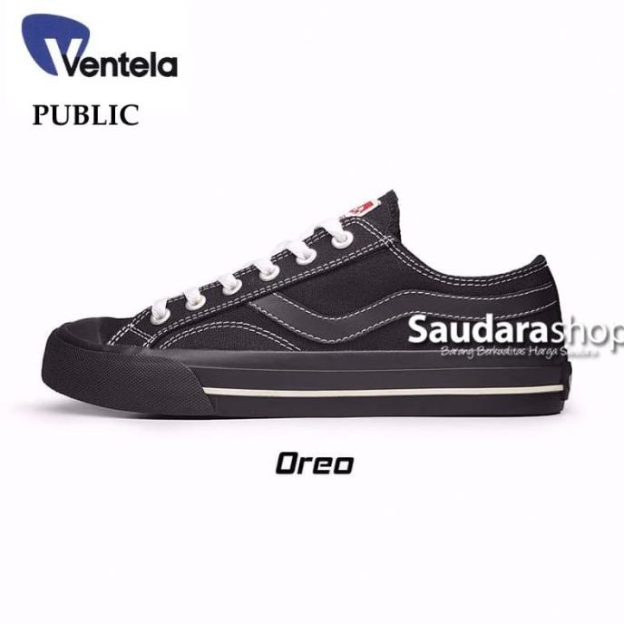 Sepatu Ventela Public Low Oreo / Ventela Public Low Oreo / Oreo Low