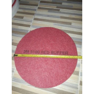 Buffing Pad warna Merah 3M 16&quot;