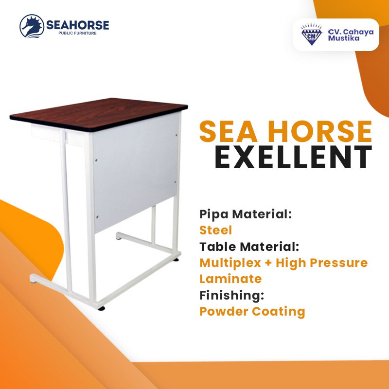 Jual Meja Kursi Sekolah Murah/Bangku Sekolah kayu/Meja Siswa Di Malang Seahorse Exellent
