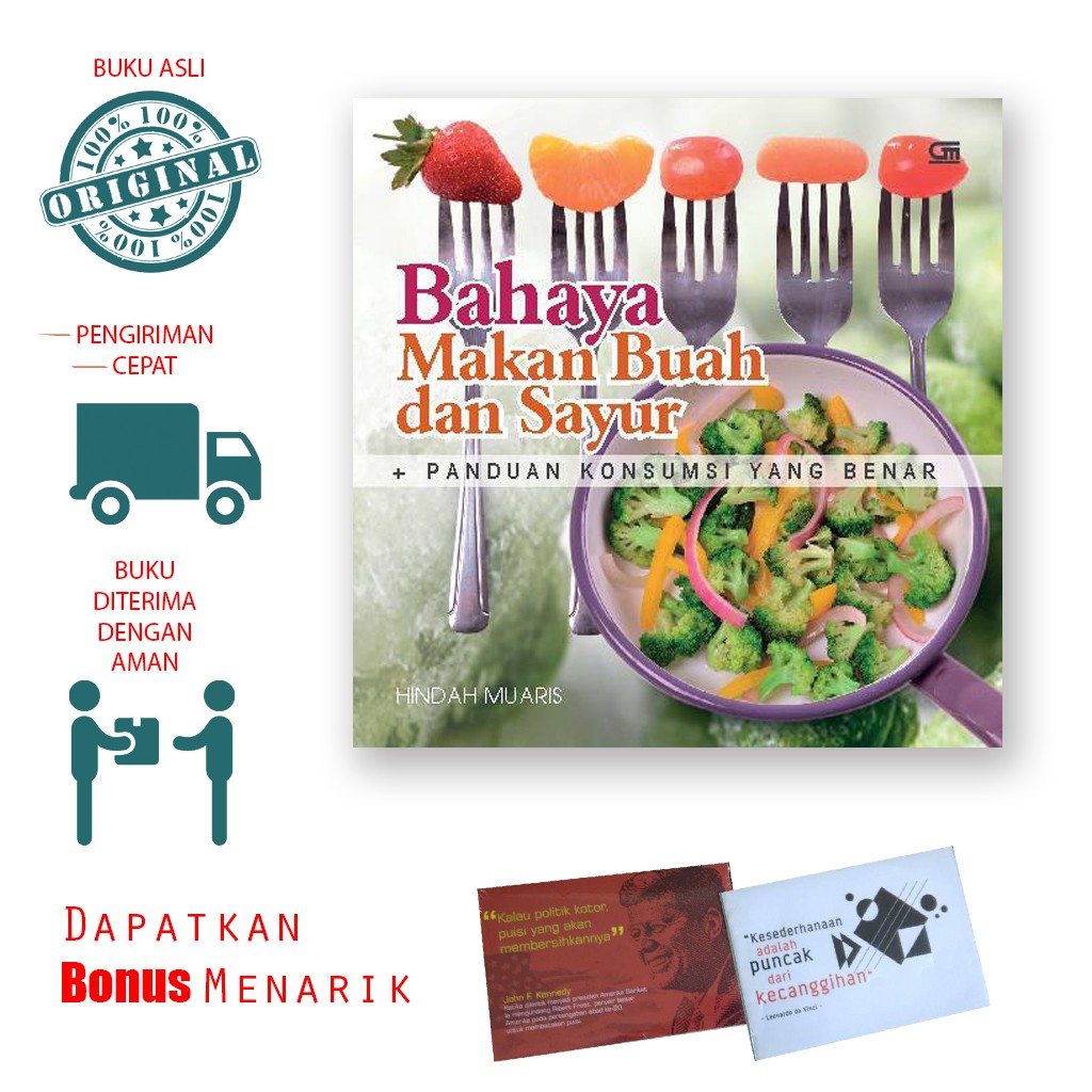 Jual Bahaya Makan Buah Dan Sayur Panduan Konsumsi Yang Benar Shopee Indonesia 2499