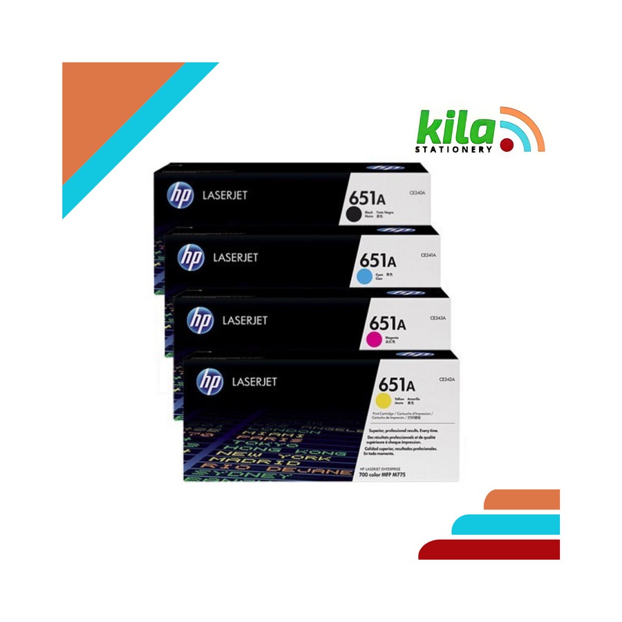 Toner HP LaserJet 651 A (B, C, Y, M) 1SET = Enterprise 700 color M775dn, M775f, M775z, M775z+