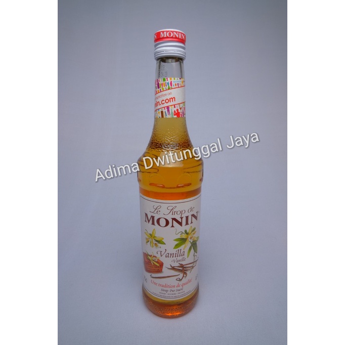 Monin Vanilla Syrup / Sirup Monin Vanila 700ml