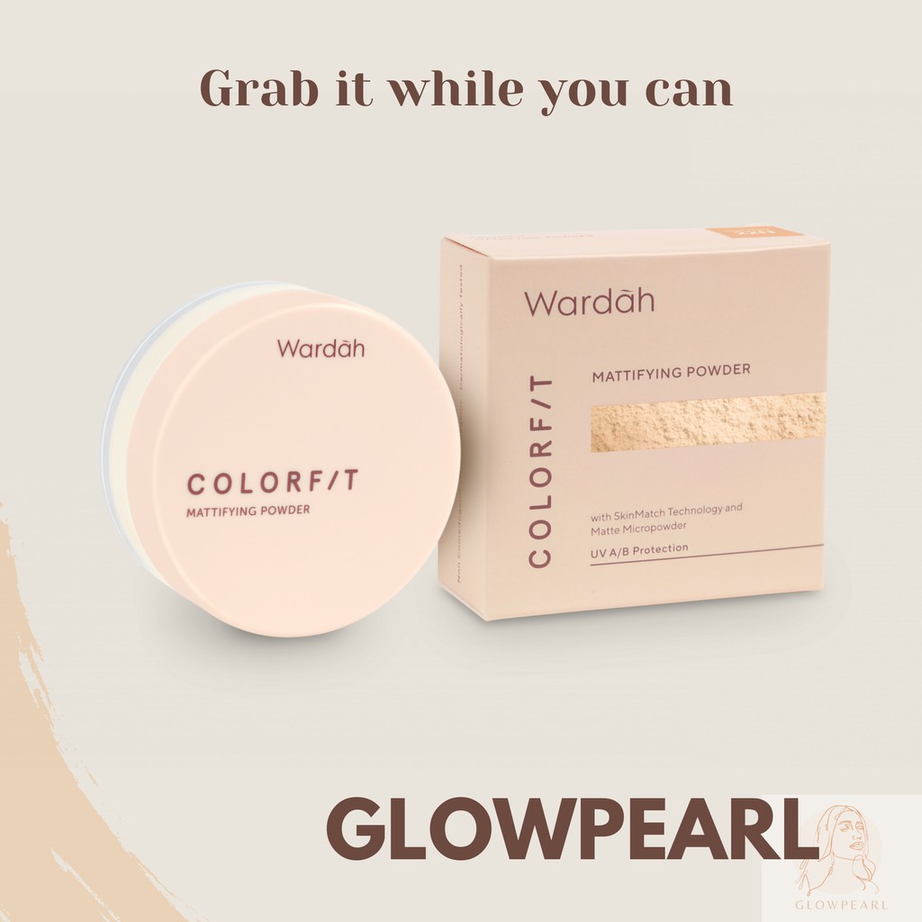 Wardah Colorfit Mattifying Powder (GWP)