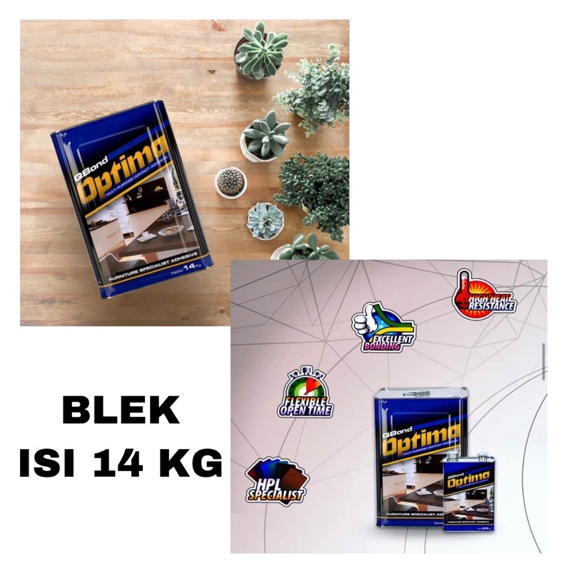 Lem QBOND OPTIMA (Blek 14 Kg) / Lem Kayu HPL Furniture Fabric
