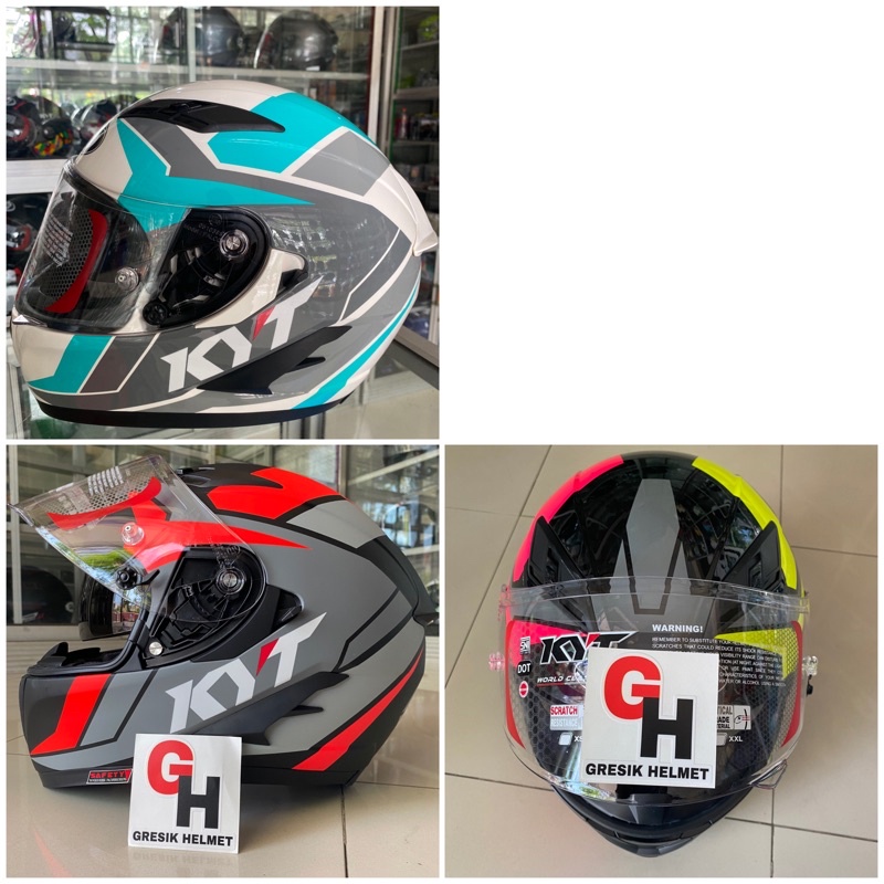 KYT FALCON FR | HELM KYT FALCON FR RAID BLACK RED | HELM KYT FALCON FR RAID BLACK FUXIA YELLOW
