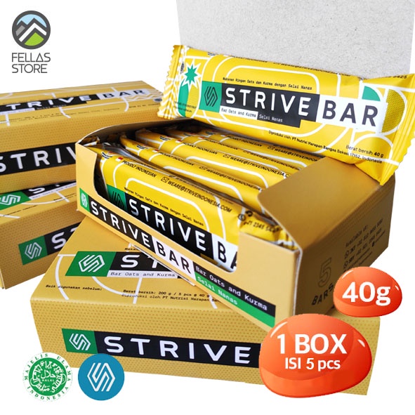 Strive - Energy Bar Bite Size 40g 5pcs/Box