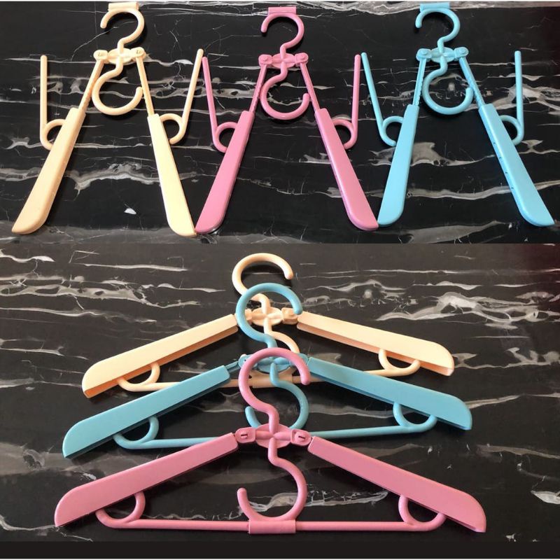 Hanger Multi Fungsi Gantungan Baju Transformer multi fungsi Hanger Sepatu Bahan Plastik