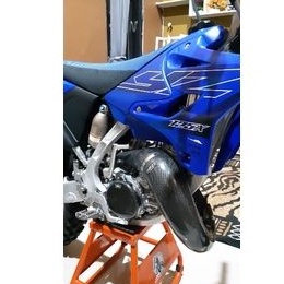 Exhaust Guard Pelindung Knalpot Carbon YAMAHA YZ 125 2005-2022