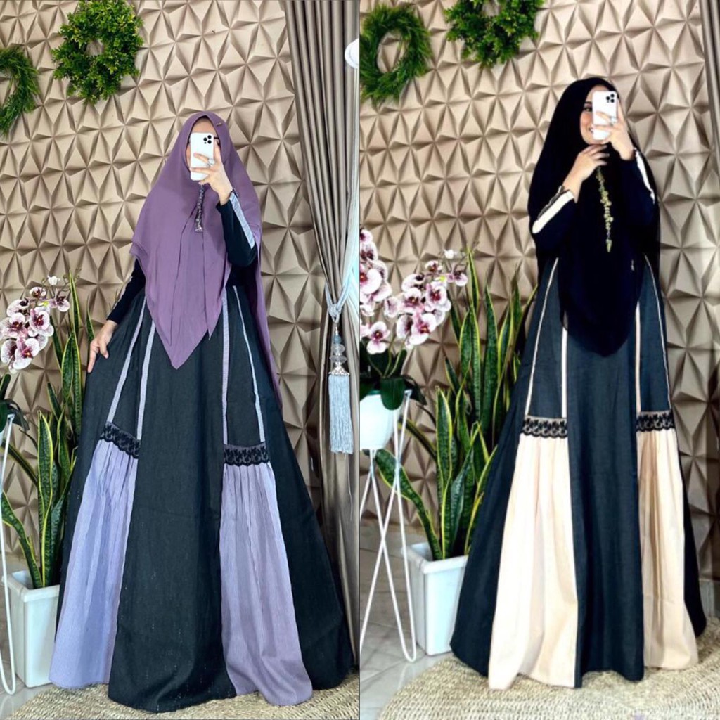 Effoni Dress Kode 28 ( Gamis Only )