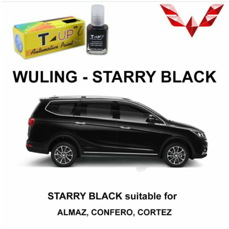 T-UP CAT OLES WULING STARRY BLACK CONTOH CAT STARRY BLACK WULING ALMAZ CONFERO CORTEZ CAT OLES