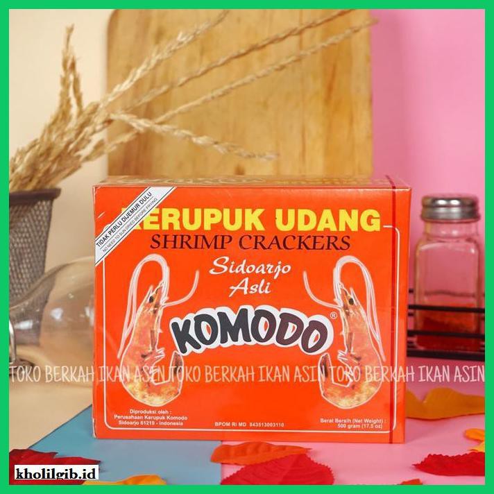 

Makanan-Kering- Kerupuk Komodo Udang / Krupuk -Aneka.