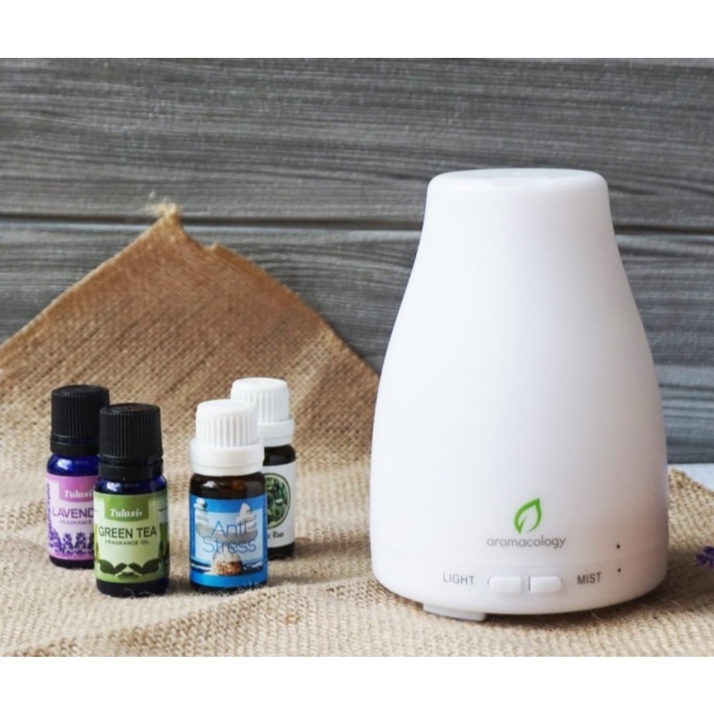 Aroma Diffuser Ultrasonic Pelembab Udara 120ml Paket B