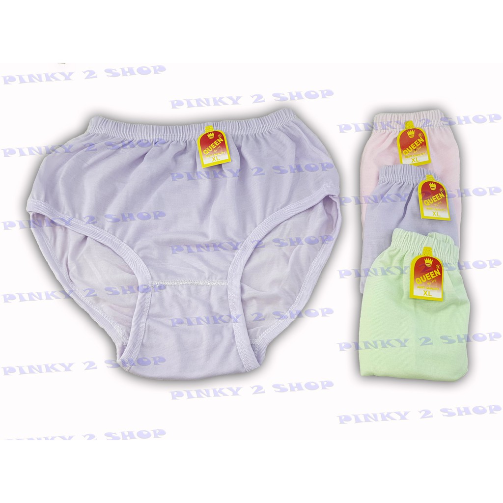 CD WANITA CELANA DALAM UNDIES KATUN POLOS POLA BESAR