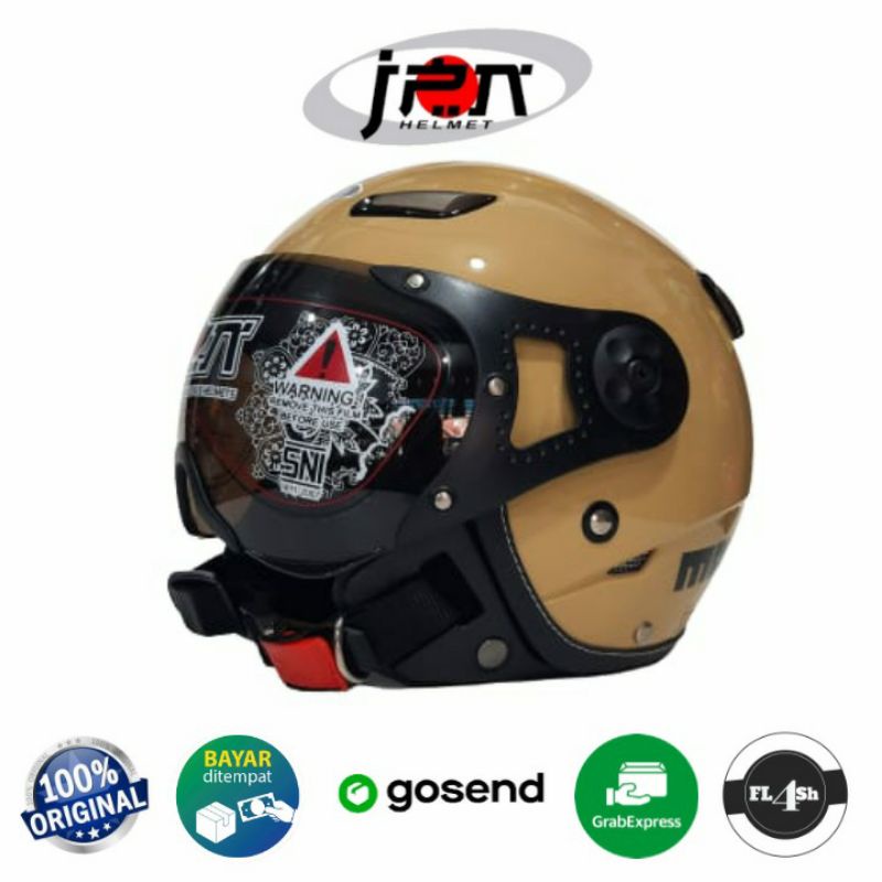 Helm Jpn Momo Original Cappucino Glossy