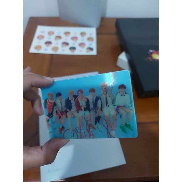 BTS SPECIAL PHOTOCARD LOVEYOURSELF 'ANSWER SPECIAL LENTICULAR PC'
