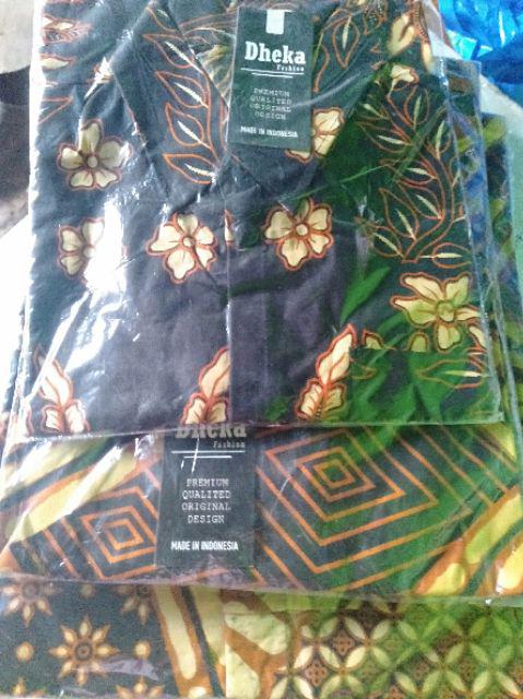 Kemeja Batik Anak Cowok Usia 4-10thn