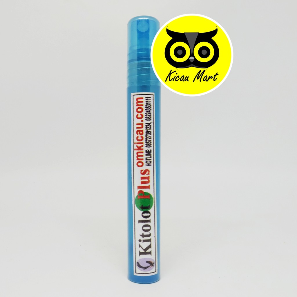 VITAMIN OBAT MATA BURUNG BIRD KITOLOT PLUS CAIR SPRAY SEMPROT OM KICAU ATASI KATARAK IRITASI VKITSOK