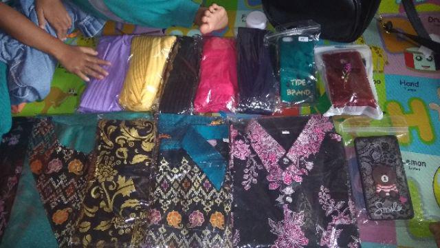 Bisa Jumbo. Couple Family Long Dress Batik Kembang 2525 Copel Gamis Keluarga Sarimbit