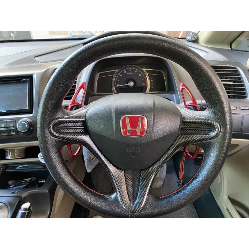 paddle shift extension honda civic fd , jazz ge , city gm2 / variasi interior / stir honda