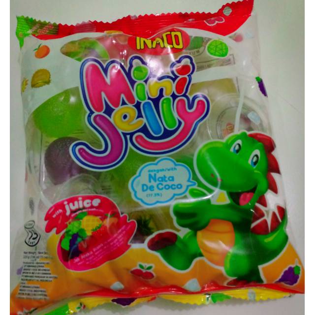 

INACO Mini Jelly dengan Nata de coco Isi 15 cup