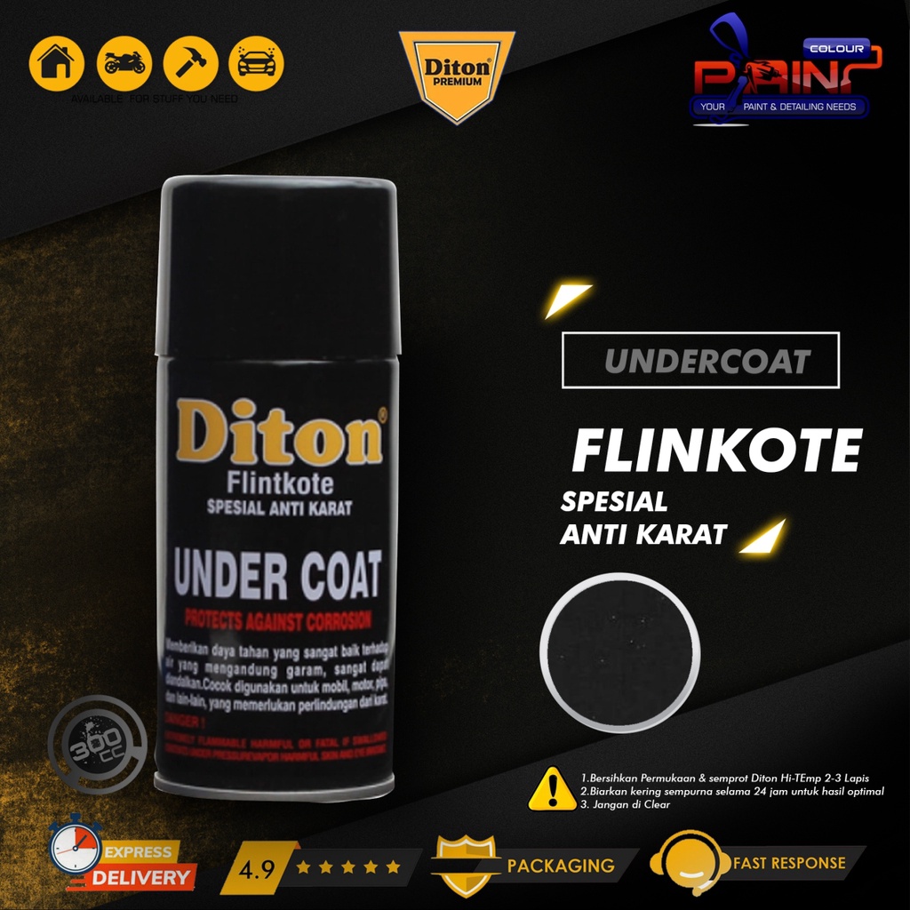 Spray Diton Undercoat Flinkote Anti Karat