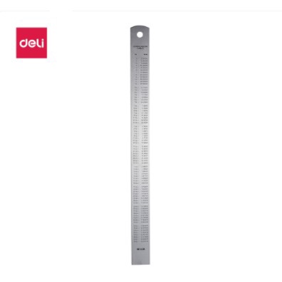 

Deli Drafting Ruller / Penggaris Steel Metal Stainless 30cm 8463